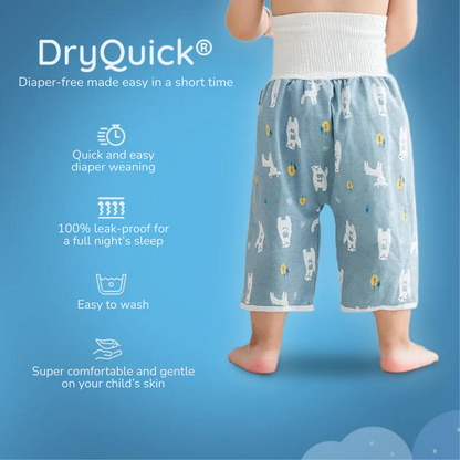 DryQuick® - Leak-proof diaper pants/skirt for dry nights