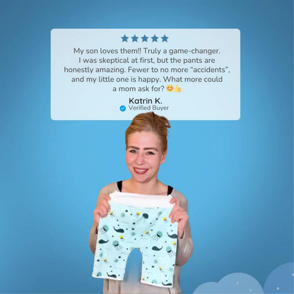 DryQuick® - Leak-proof diaper pants/skirt for dry nights