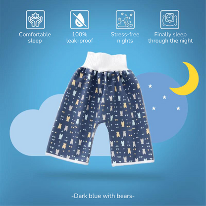 DryQuick® - Leak-proof diaper pants/skirt for dry nights