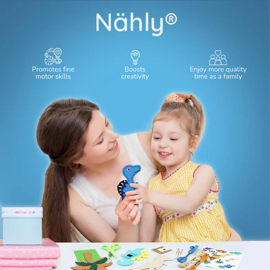 Nahly® - Sewing kit to promote concentration and patience