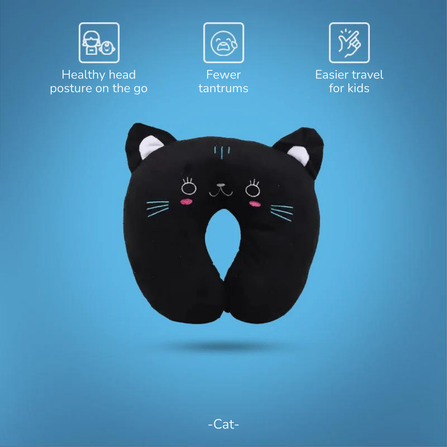 Schlummly® - Travel pillow for a healthy neck