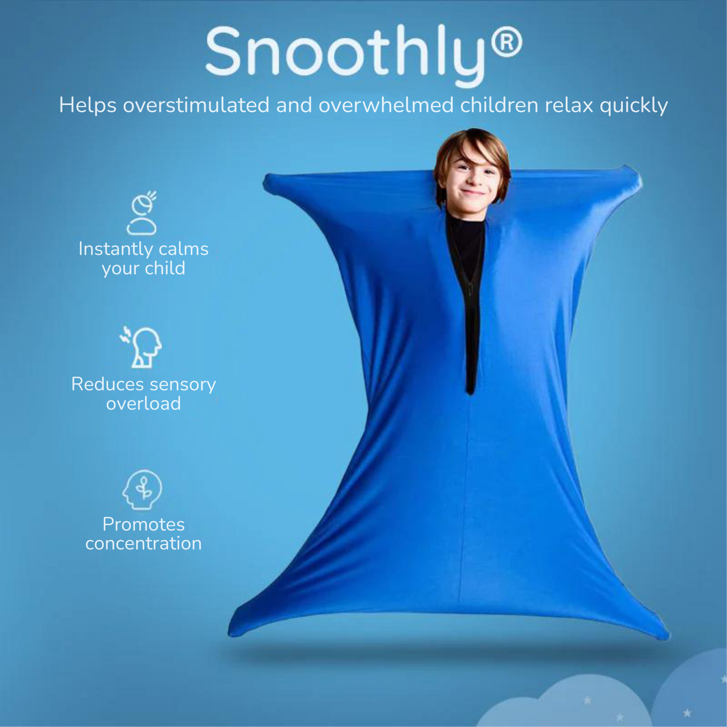 Snoothly® - Soothing full-body wrap for overstimulated children