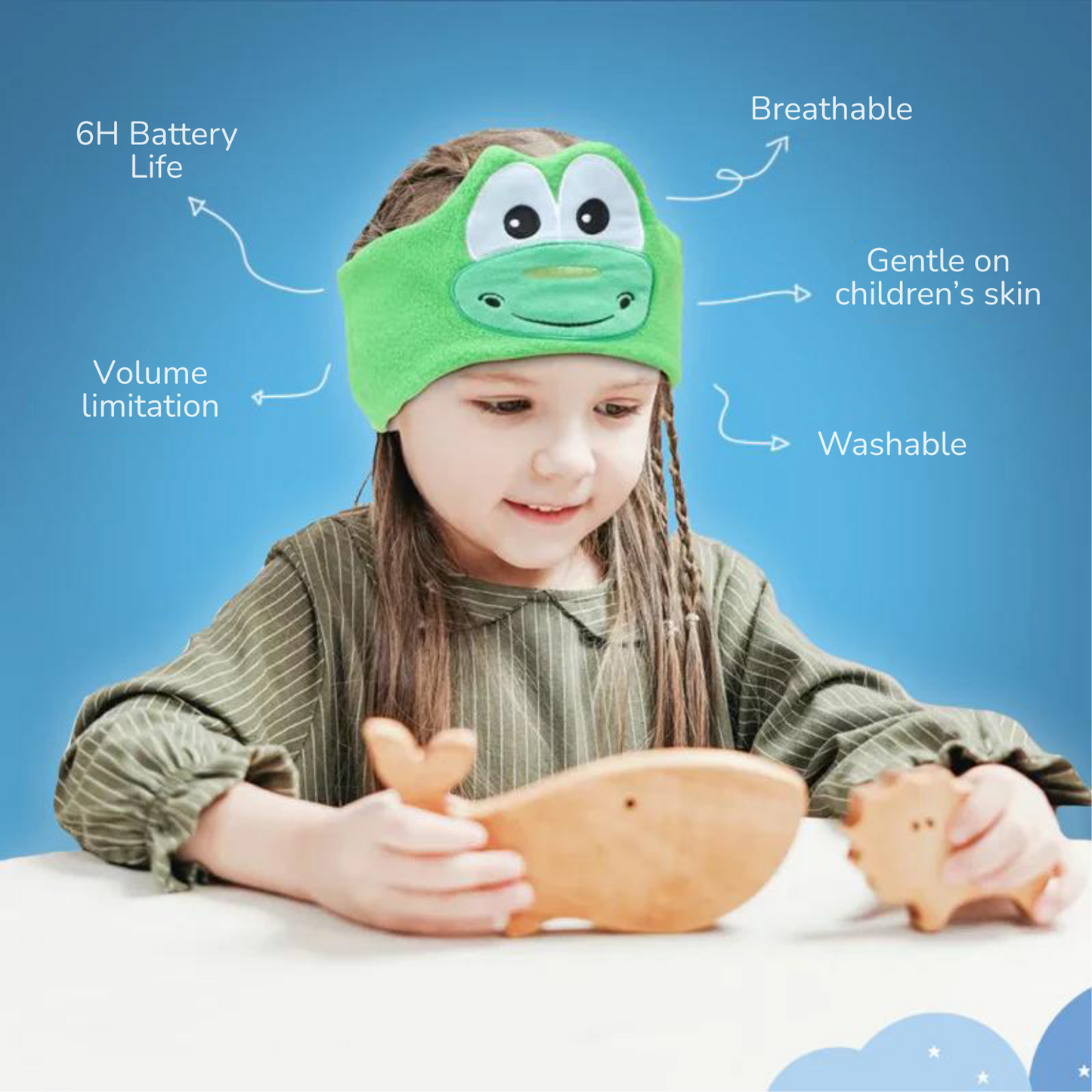Snoozly® - Soothing Music Headband for Better Sleep
