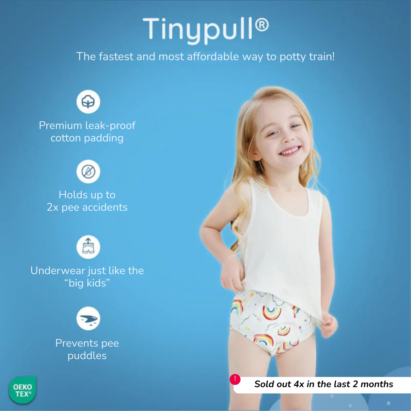 Tinypull® - Potty Training Underwear