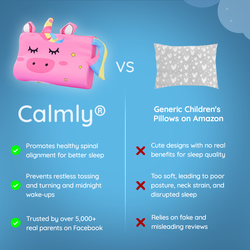 Calmly® - The children's pillow for better and healthier sleep